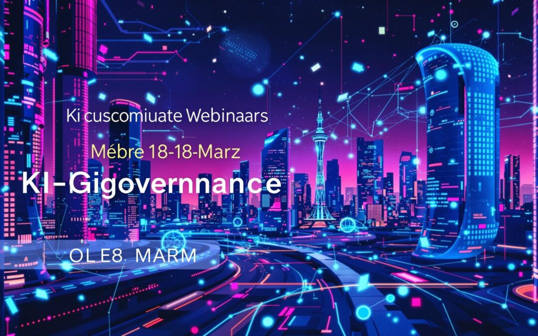 KI-Governance im Fokus: Webinar für Unternehmen am 18. März