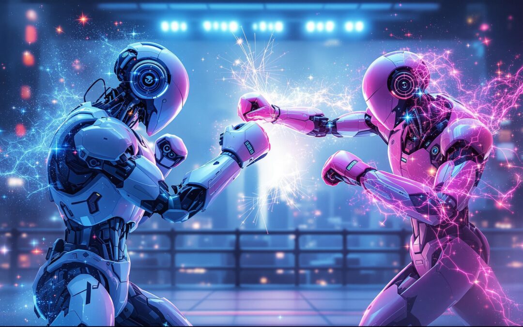 Erster Kickbox-Wettkampf zwischen humanoiden Robotern begeistert in Hangzhou