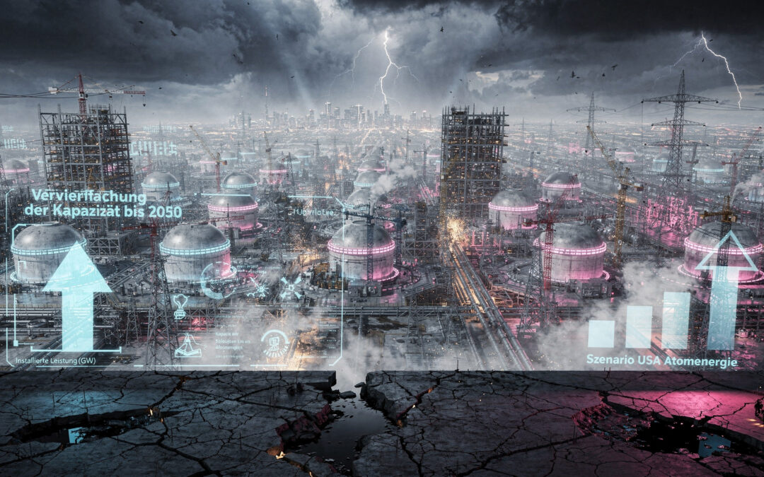 USA wollen Atomstrom bis 2050 vervierfachen — teure Risiken, offene Fragen