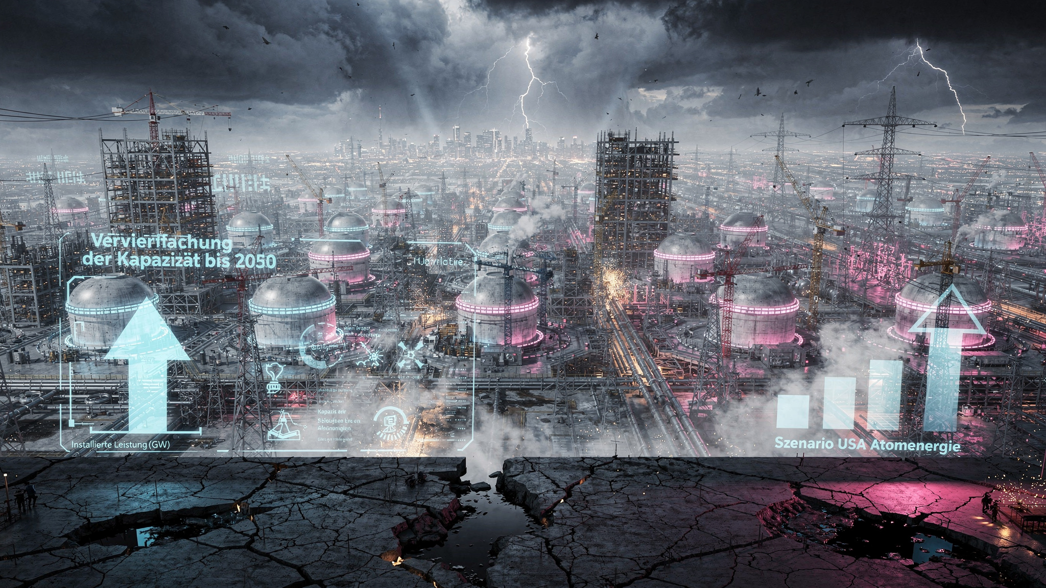 USA wollen Atomstrom bis 2050 vervierfachen — teure Risiken, offene Fragen USA wollen Atomstrom bis 2050 vervierfachen — teure Risiken, offene Fragen