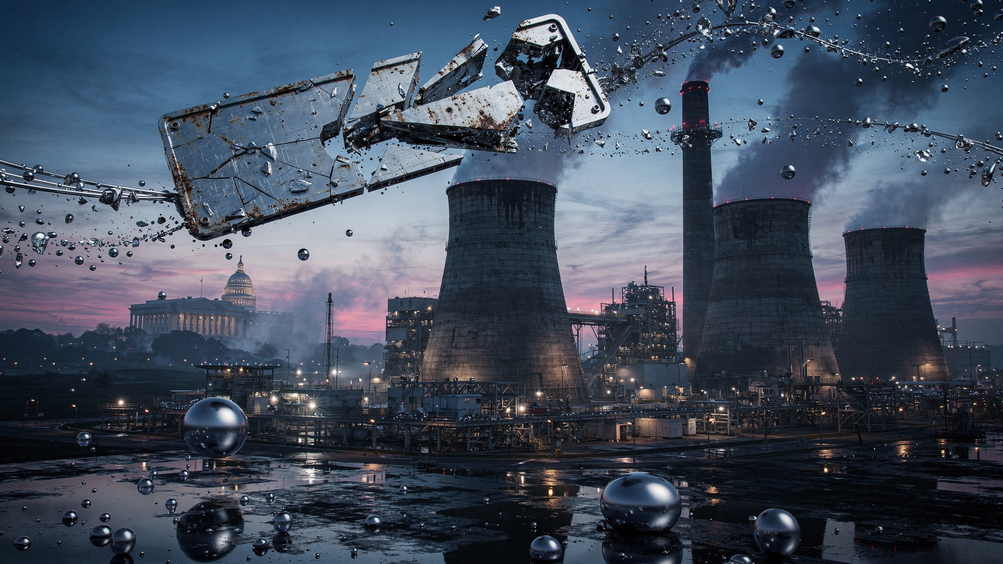 USA kippen MATS Quecksilber-Grenzwerte für Kraftwerke gelockert