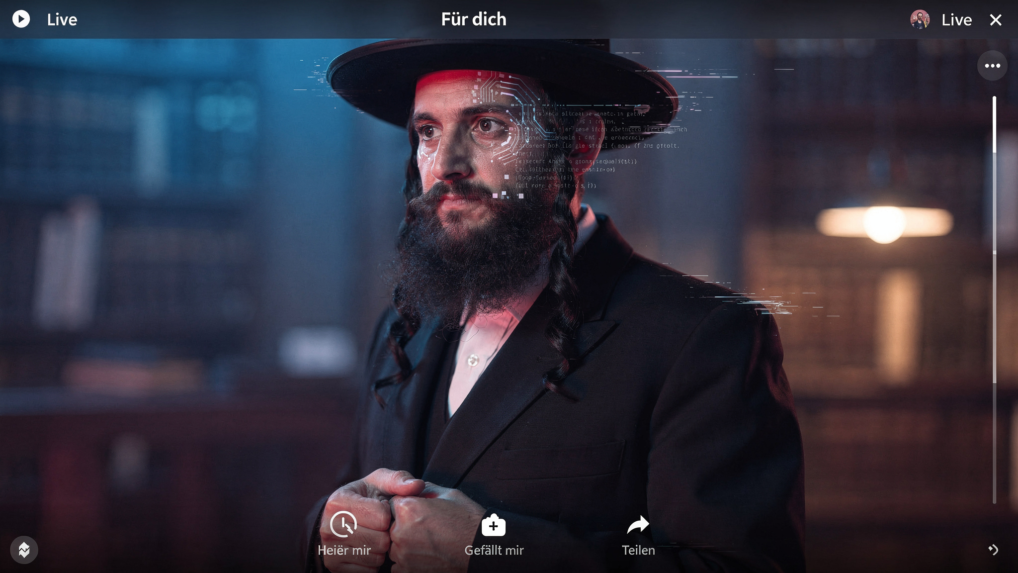 Fake‑Rabbi auf TikTok KI gibt sich als chassidischer Lehrer aus