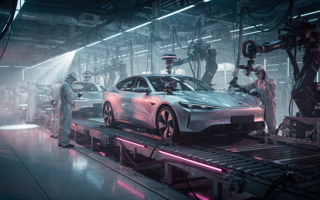 Pony AI und Toyota starten Robotaxi-Serienfertigung in China