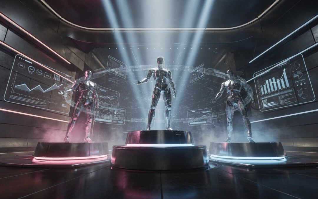 Dreikampf in der Unternehmens‑KI: OpenAI führt, Anthropic und Google holen auf