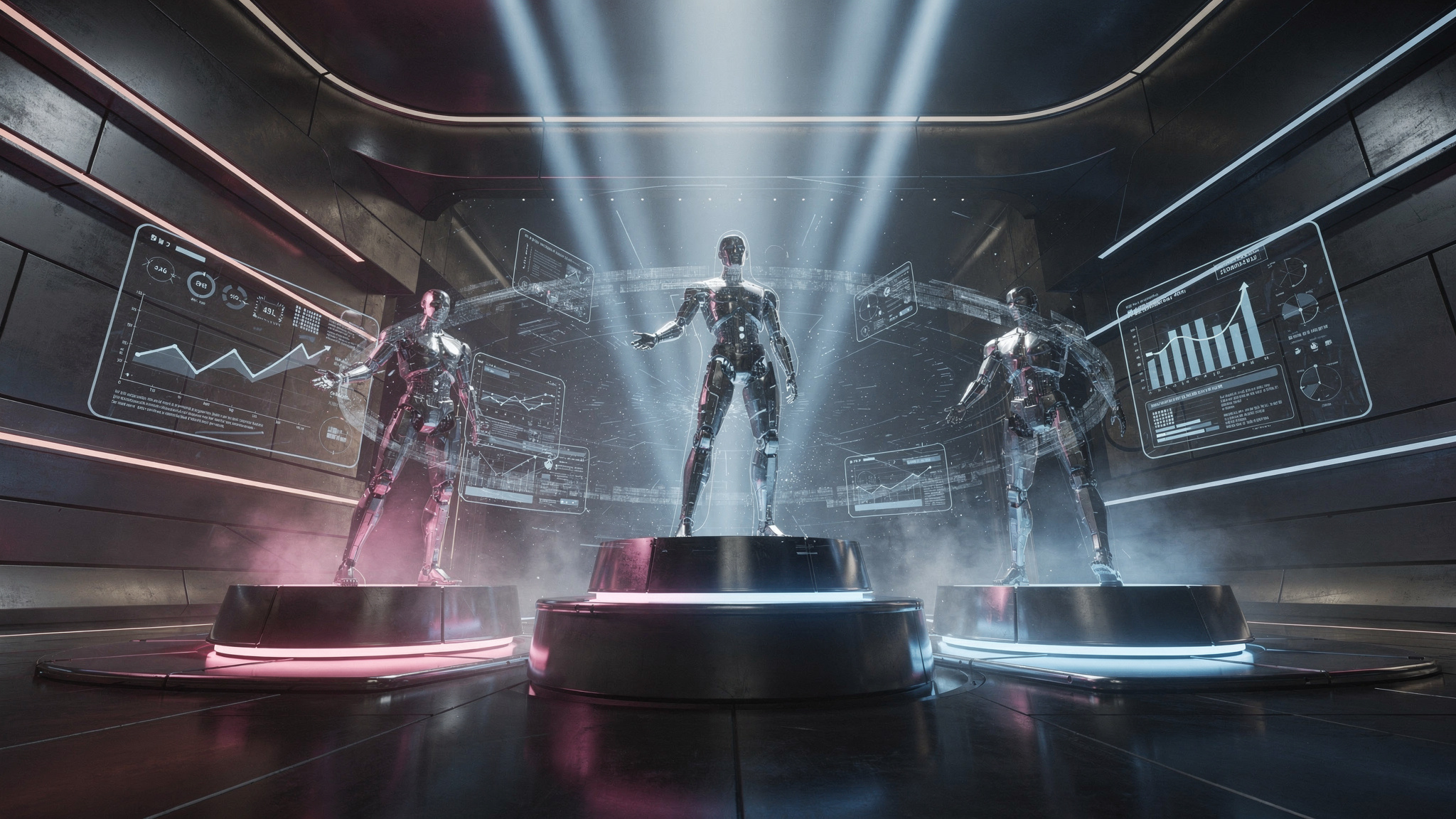 Dreikampf in der Unternehmens‑KI OpenAI führt, Anthropic und Google holen auf