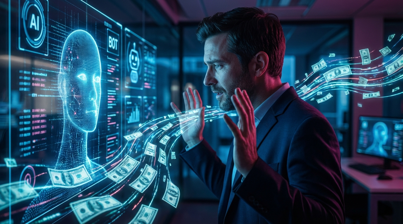 Mann gesteht KI und Bots brachten über 8 Mio US$ an Tantiemen