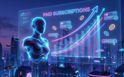 Claude legt zu: Bezahlte Abos steigen Anfang 2024 stark