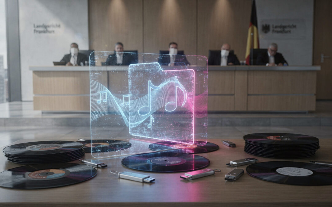 Frankfurter Gericht stoppt Song-Vertrieb – KI-Behauptung genügt nicht