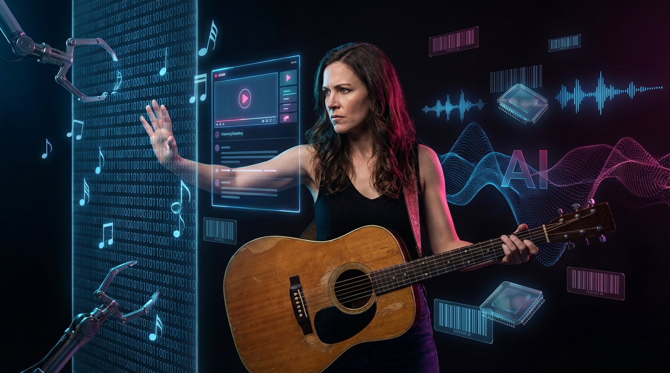 KI‑Covers und Content‑ID Folk‑Sängerin kämpft gegen Streaming‑Missbrauch