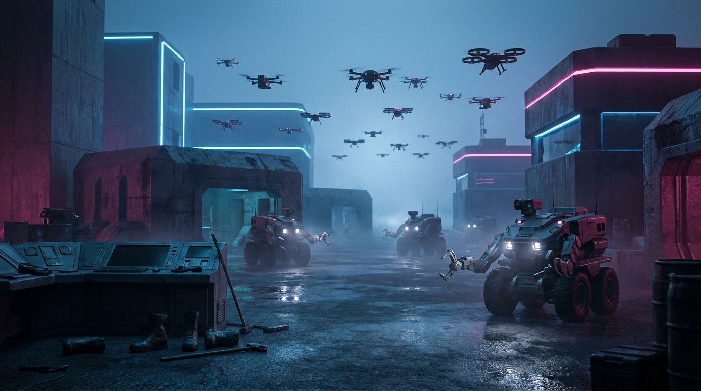 Selenskyj Stellung erstmals nur mit Robotern und Drohnen eingenommen