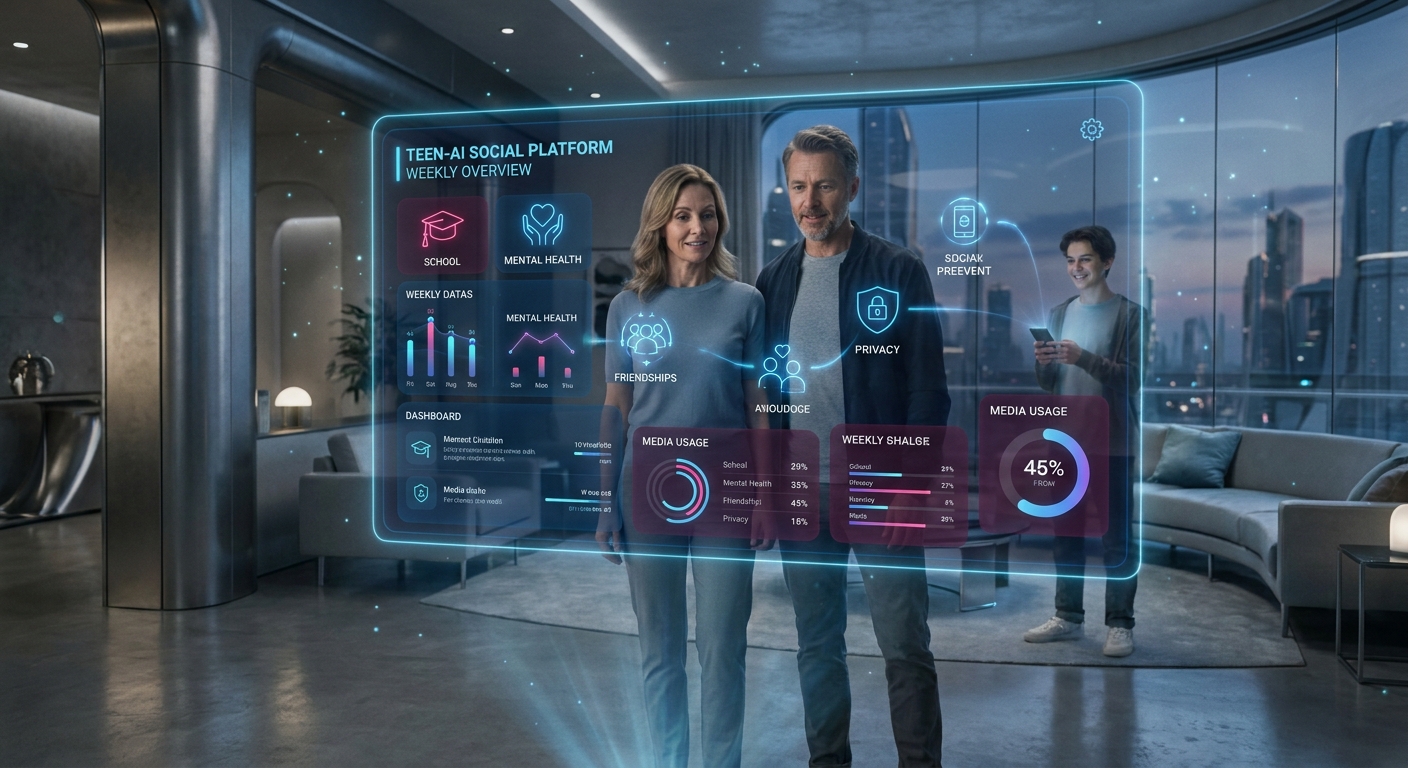 Meta gibt Eltern Wochenüberblick zu Themen, die Teens mit Meta AI besprechen