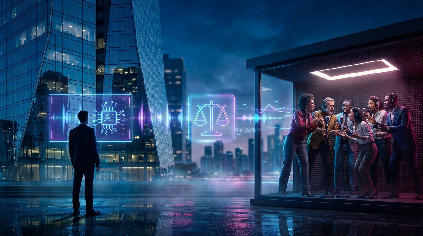 Netflix fordert KI-Nutzungsrechte an Synchronaufnahmen Sprecherverbände im Streit Netflix fordert KI-Nutzungsrechte an Synchronaufnahmen Sprecherverbände im Streit