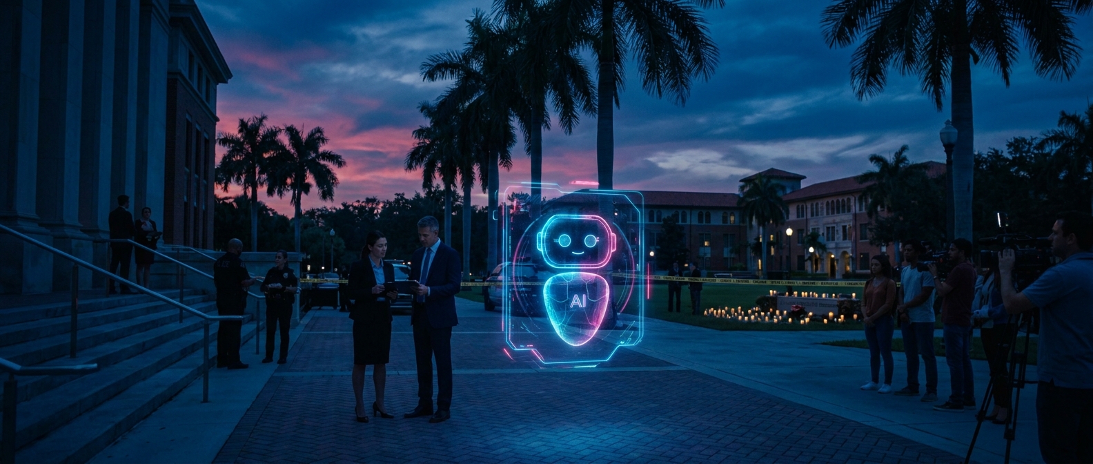 Florida leitet Strafverfahren gegen ChatGPT ein Haftung nach Campus‑Mord?