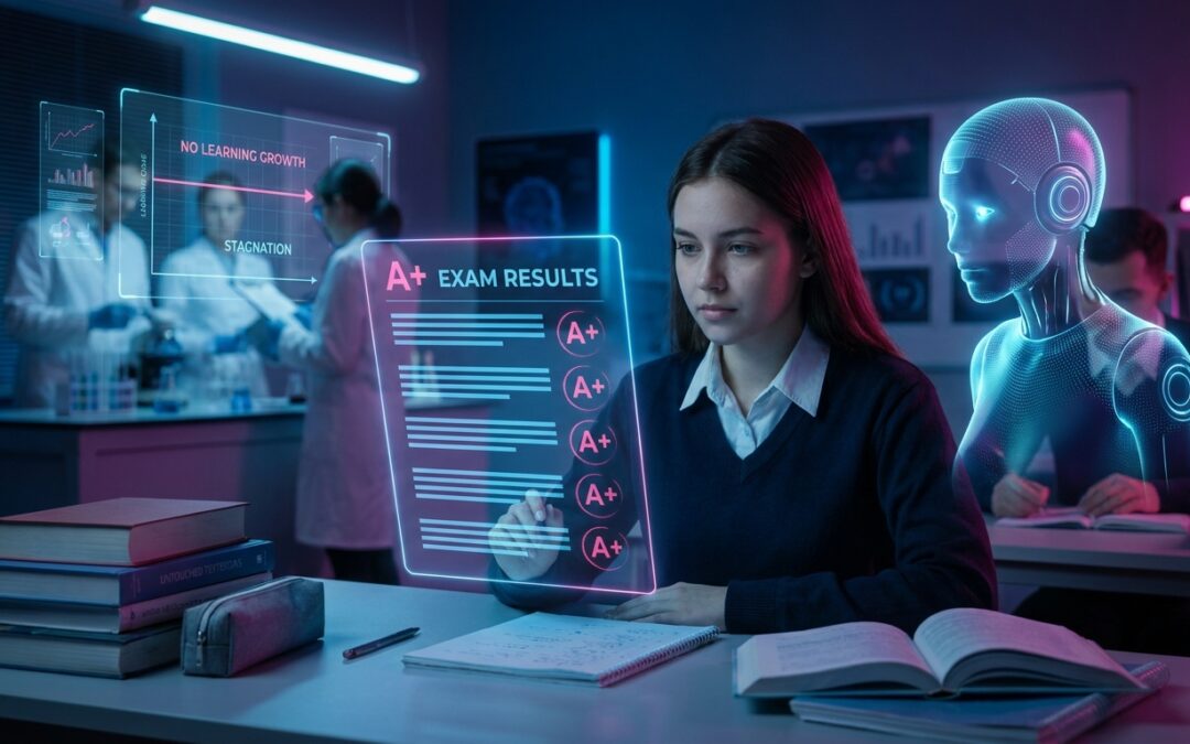 ChatGPT hebt A‑Noten – doch Studie sieht kein Lernplus