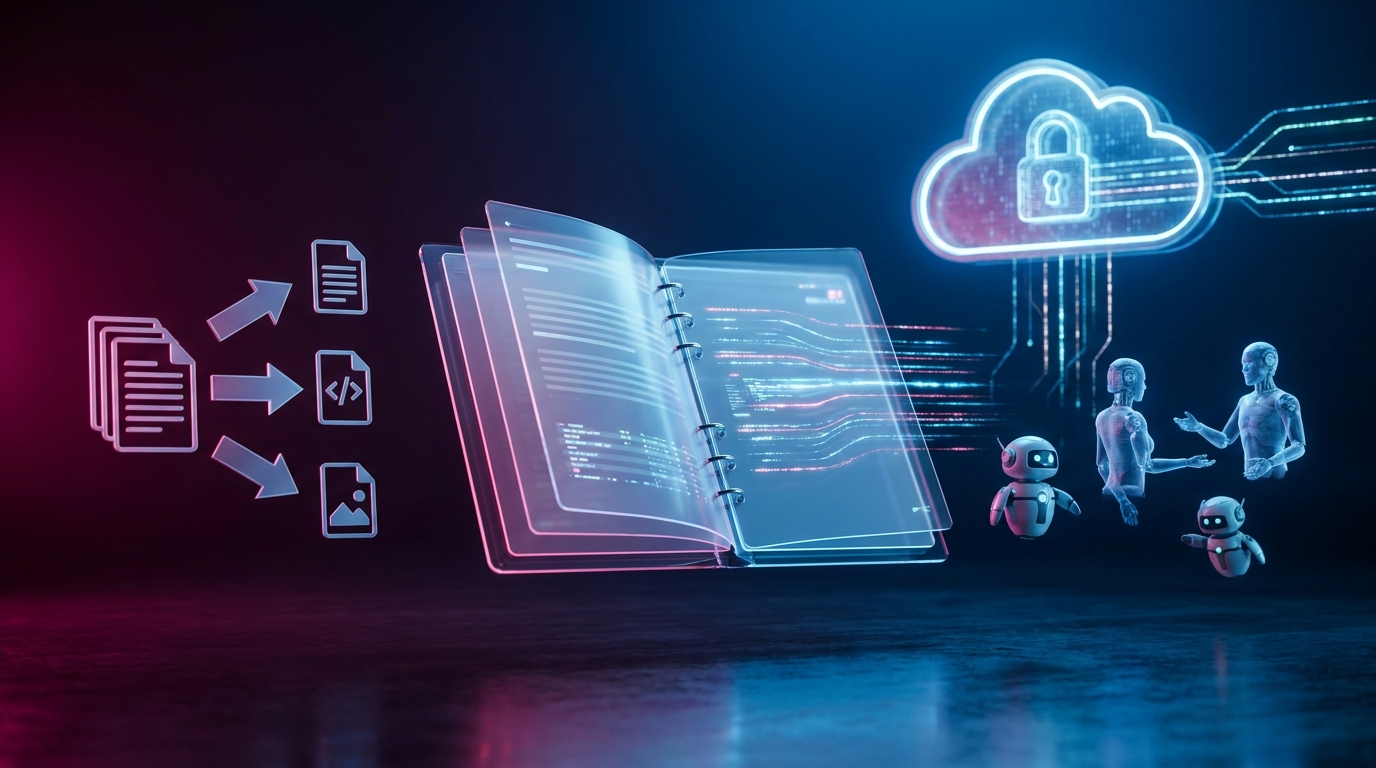 Google erweitert NotebookLM Office‑Exporte, Agenten und Secure Cloud
