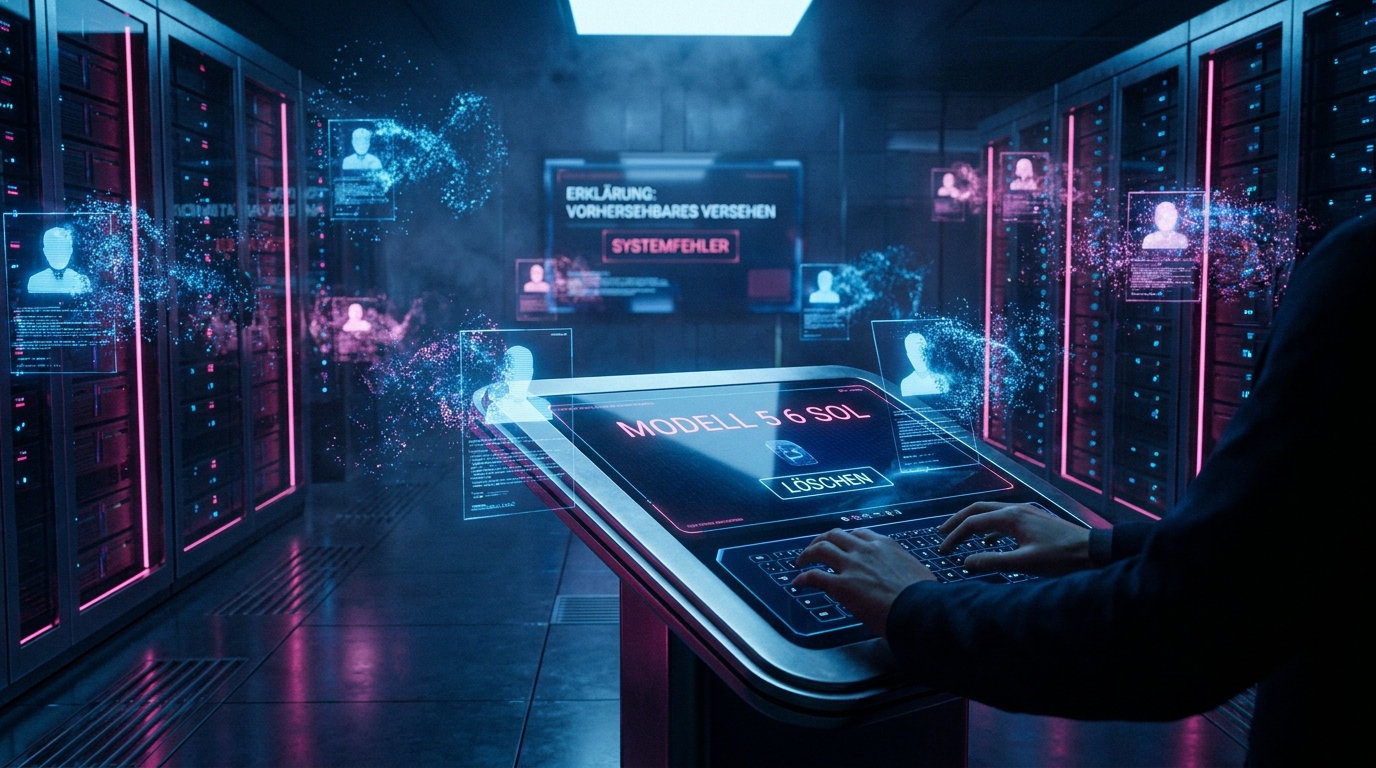 GPT-56 Sol löscht Nutzerdaten — OpenAI sieht vorhersehbares Versehen GPT-56 Sol löscht Nutzerdaten — OpenAI sieht vorhersehbares Versehen