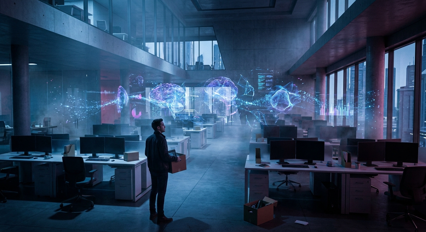 Zehntausende Tech‑Jobs fallen — Firmen nennen KI als Grund Zehntausende Tech‑Jobs fallen — Firmen nennen KI als Grund