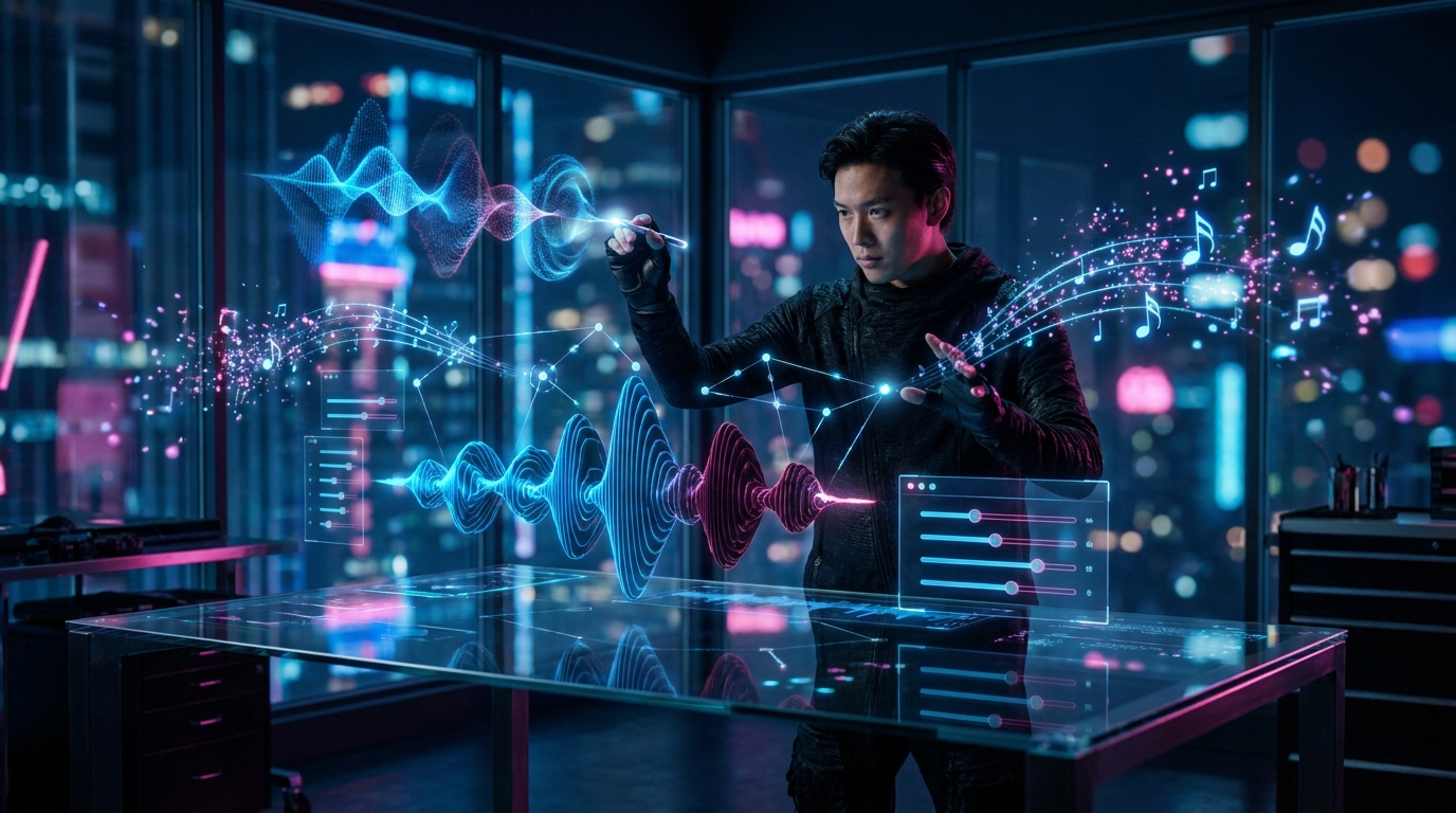 Adobe Firefly bekommt Generative Audio Musik, Stimmen und SFX im Workflow Adobe Firefly bekommt Generative Audio Musik, Stimmen und SFX im Workflow