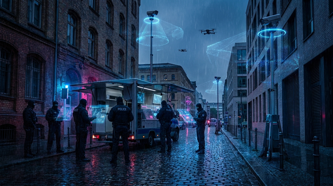 Berliner Polizei testet KI-Überwachung an Kriminalitätsschwerpunkten