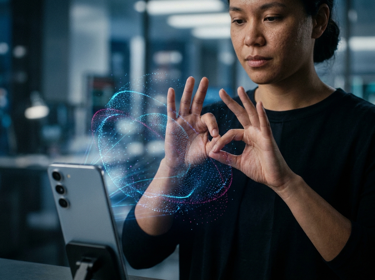 Google DeepMind bringt SL2T Gebärdensprache direkt auf Pixel 11 in Text Google DeepMind bringt SL2T Gebärdensprache direkt auf Pixel 11 in Text
