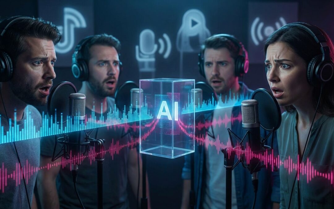 Streaming trainiert KI mit aufgezeichneten Stimmen – Synchronsprecher:innen alarmiert