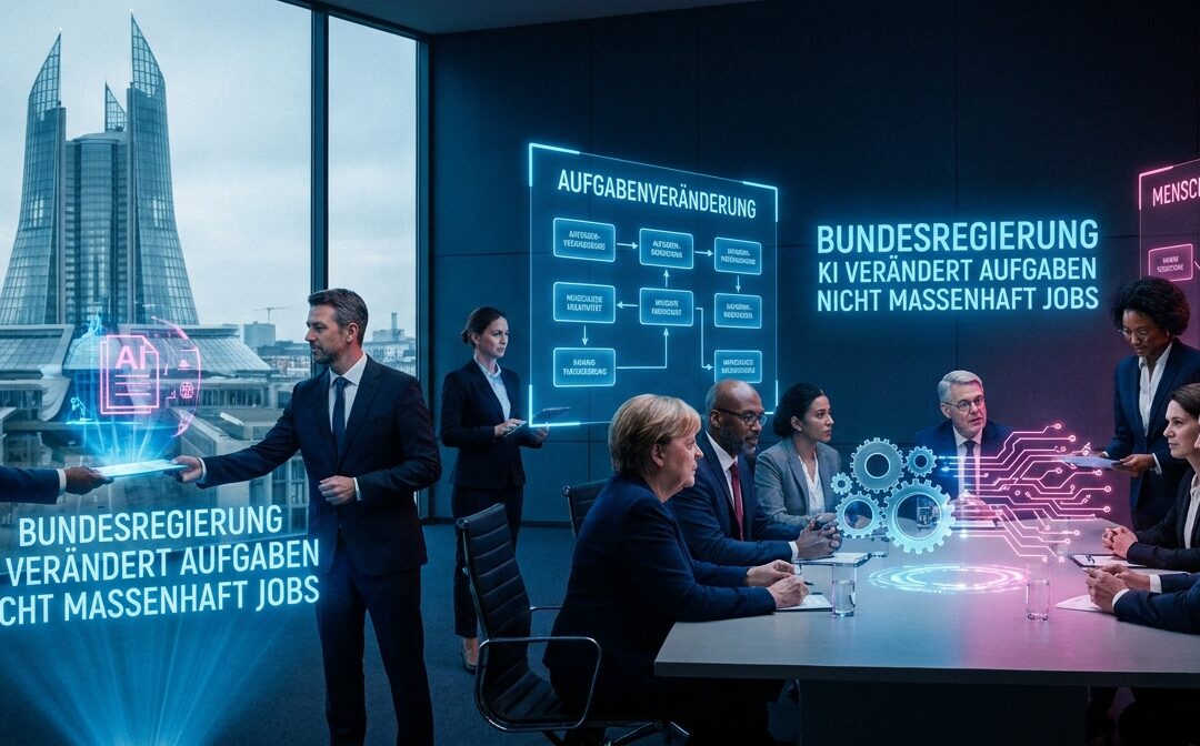 Bundesregierung: KI verändert Aufgaben, nicht massenhaft Jobs