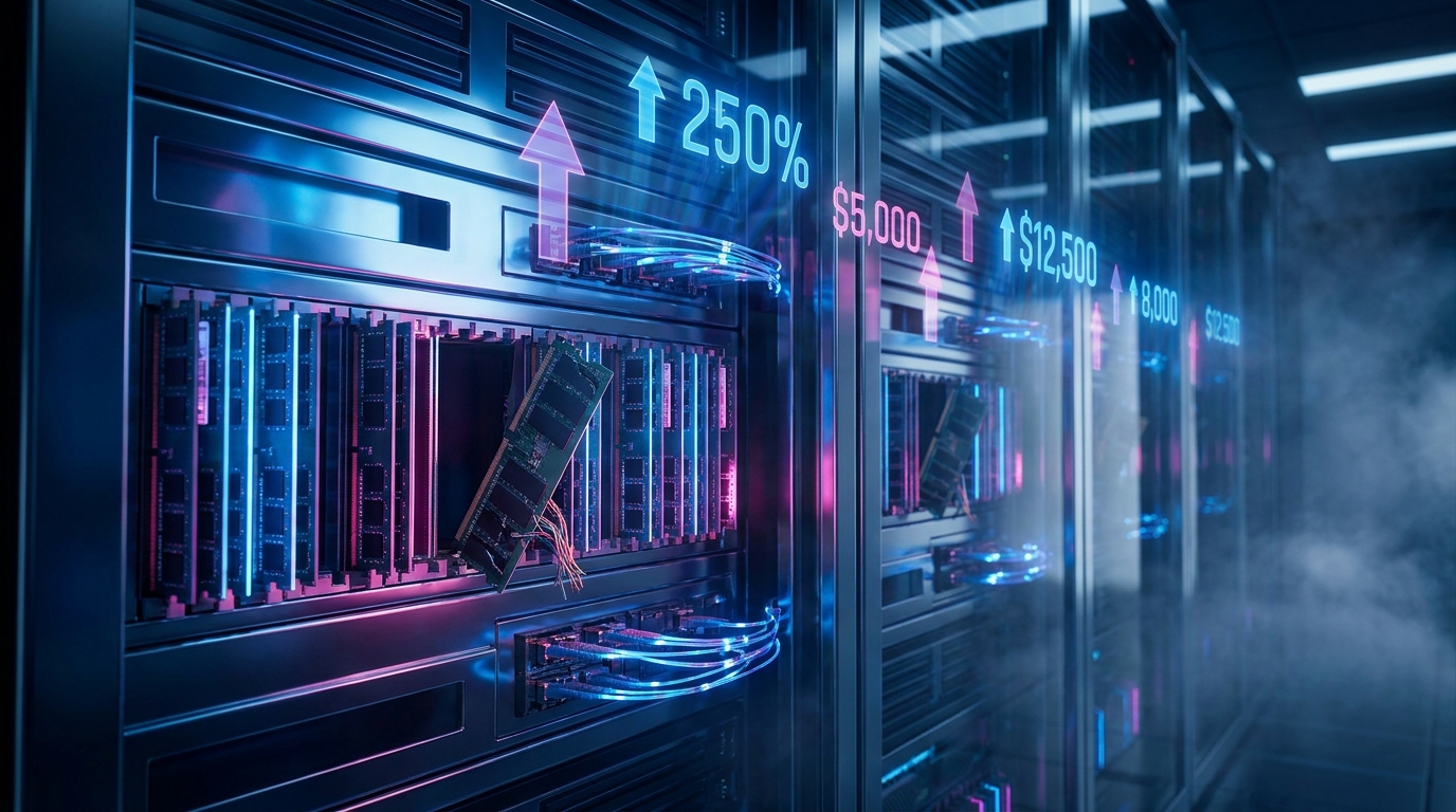 Nvidia erhöht Preise für KI‑Server — DRAM‑Mangel treibt Kosten