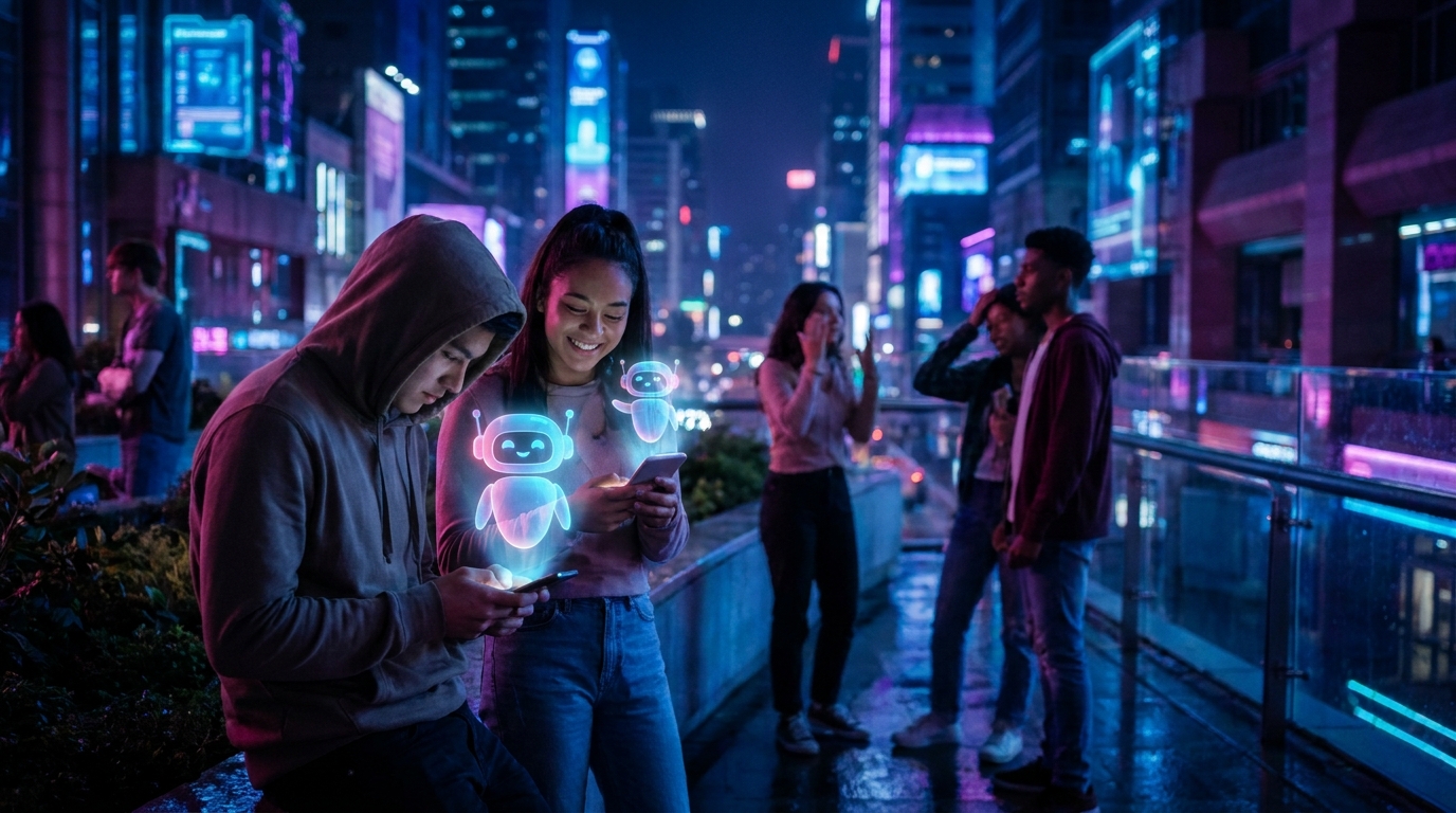 US‑Studie Viele Teens holen sich bei Kummer Rat von Chatbots